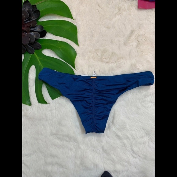 NEW A Che'‎ Balia Brief Bikini Bottom in Ink Blue [SZ Small ] - Picture 6 of 8